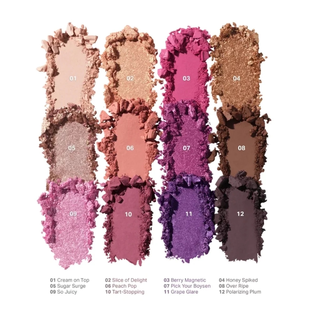 Morphe ChromaPlus 12-Pan Eyeshadow Palette 🎨 (Electric Currant) ✨🆕